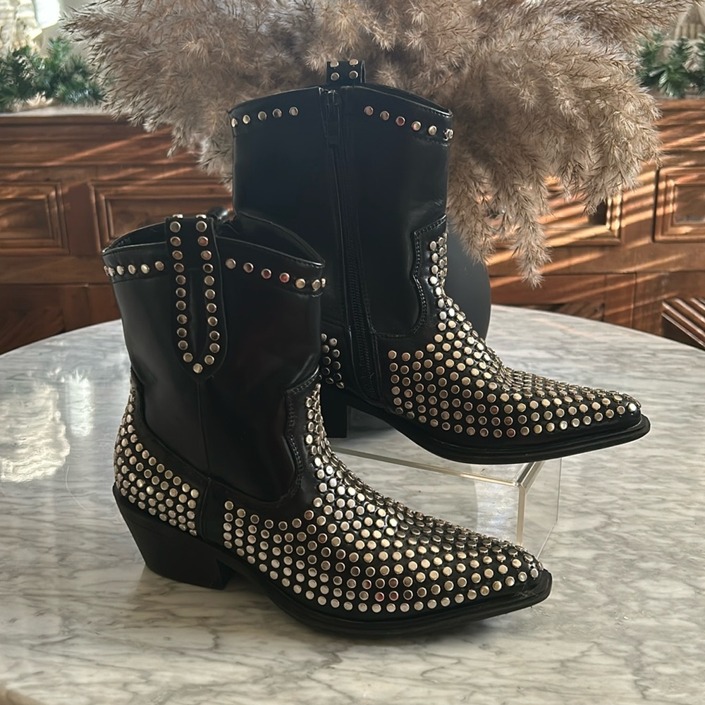 Glam Western Booties